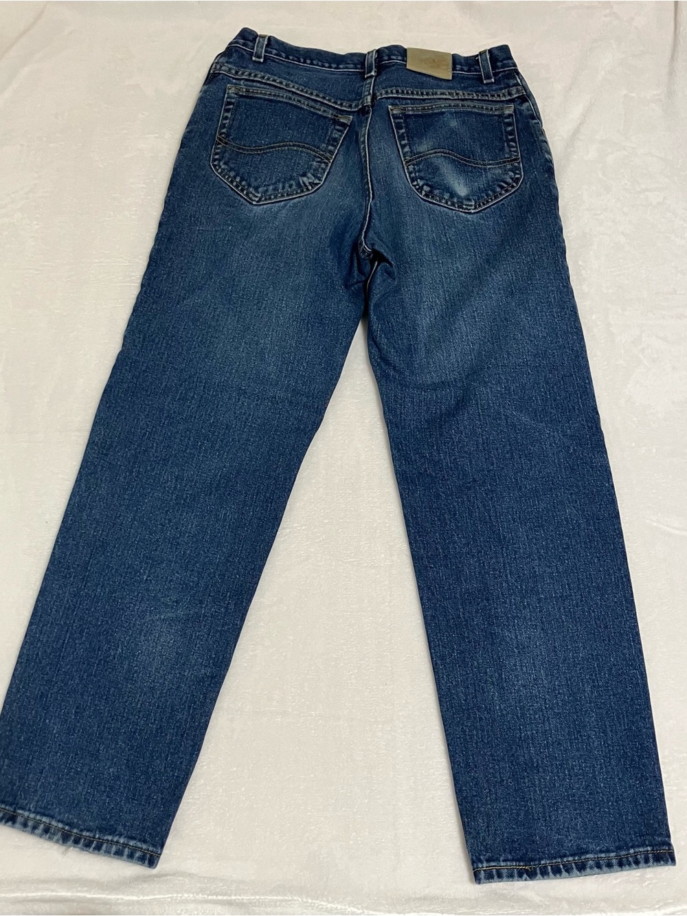 Lee Vintage Style Straight Leg Jeans Dark Wash Men’s 31x30 Denim Pants - Picture 8 of 12
